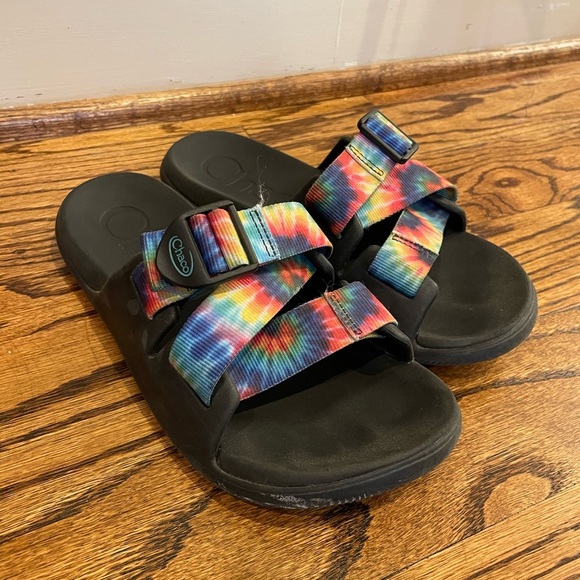 Chaco Black Sandals with Adjustable Straps - Picture 1 of 4